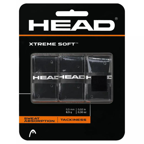 Head Xtreme Soft Overgrip 3 Pack black