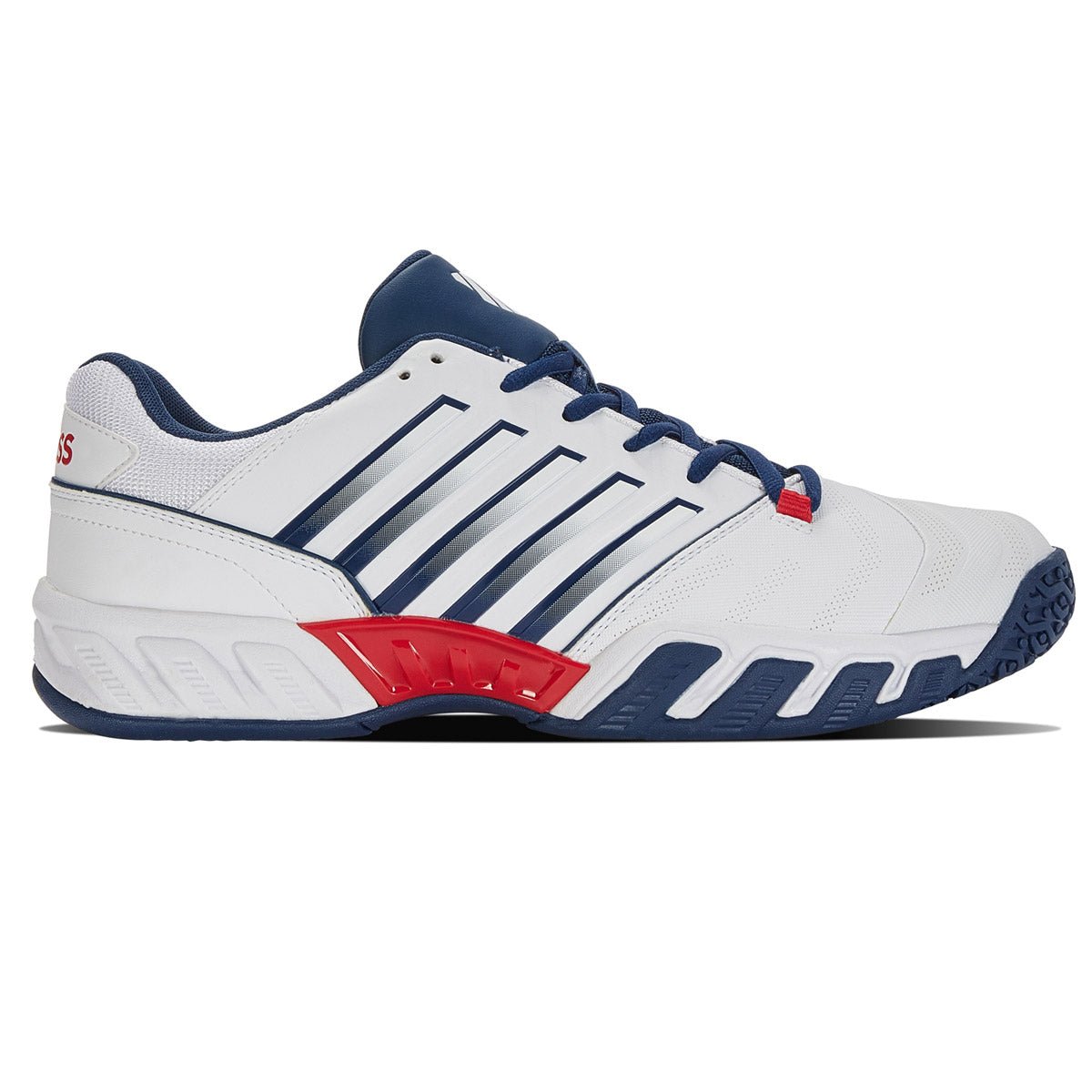 K-Swiss Bigshot Light 4 Omni Mens Tennis Shoes - Blue Opal/White/Lollipop