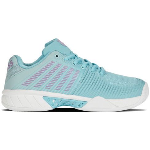 K-Swiss Express Light 2 Carpet Womens Tennis Shoes (Angel Blue/Icy Morn/White)