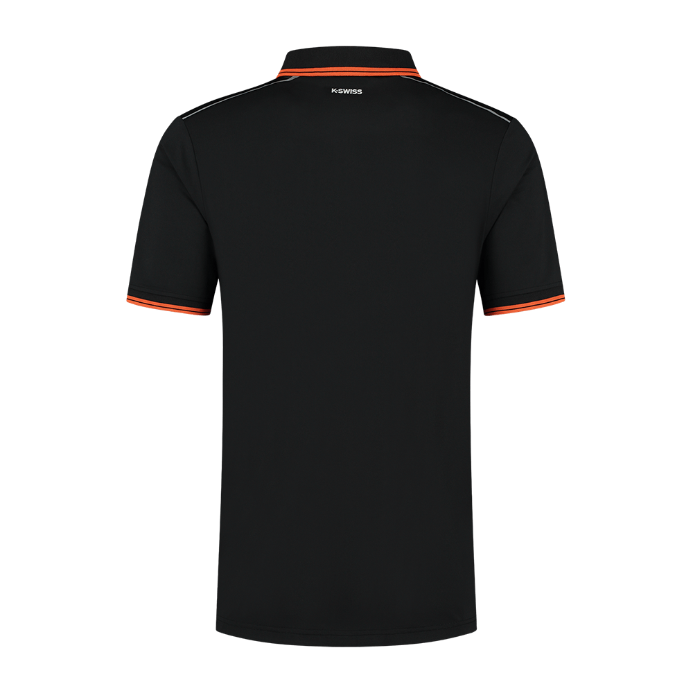 K-Swiss Men Hypercourt Polo Melange - Jet Black