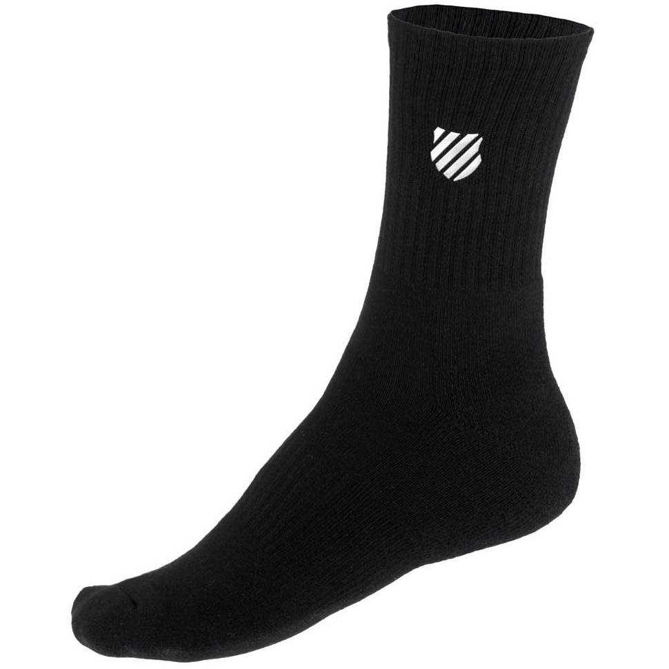 K-Swiss TAC Hypercourt Socks 2 Pack - Black