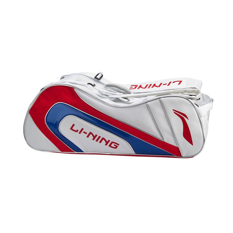 Li-Ning Badminton ABJP068-3 Team 6 Racket Bag -White