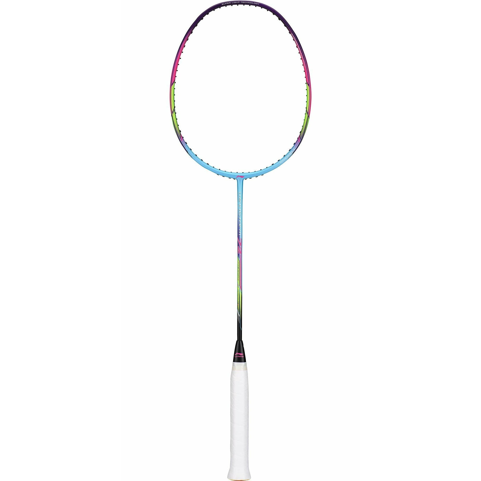 lining windstorm 72 blue badminton racket