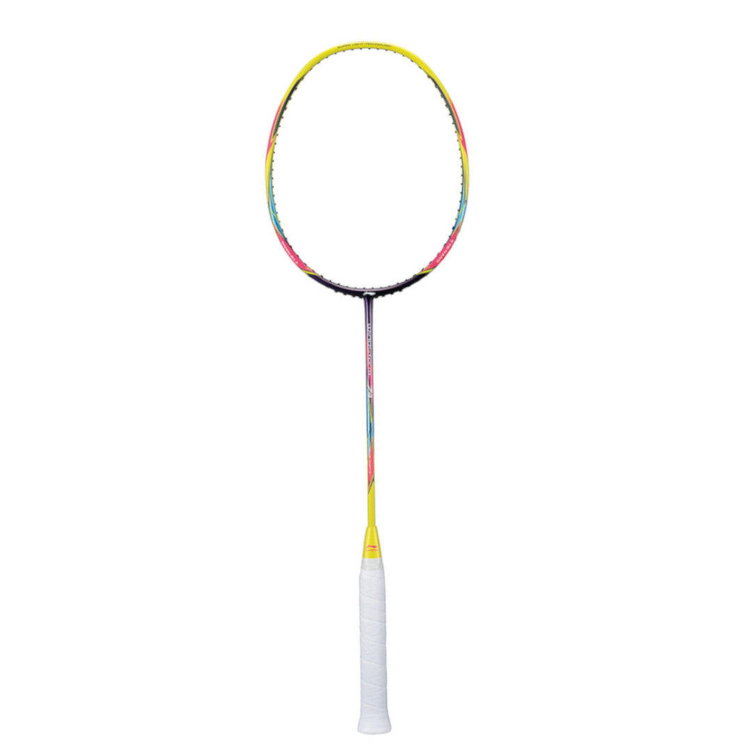 lining windstorm 74 yellow badminton racket