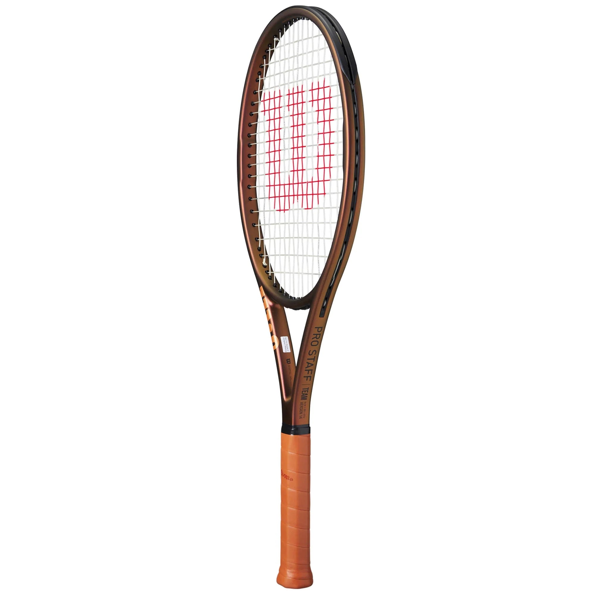 Wilson Pro Staff Team V14 Tennis Racket - Copper