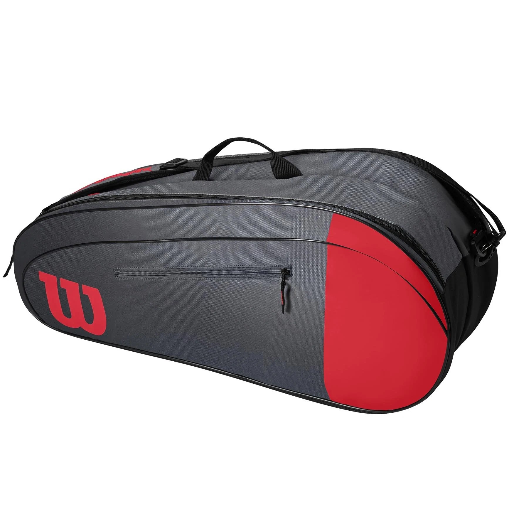 Wilson Team 6 Racket Bag - Red/Grey