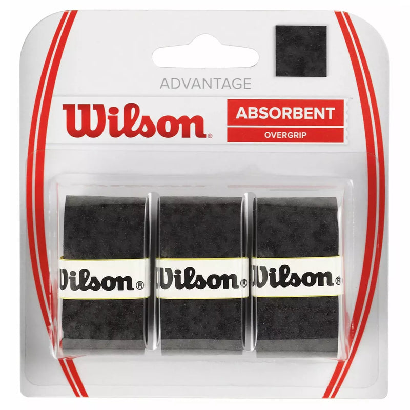 Wilson Advantage Overgrip 3 Pack black