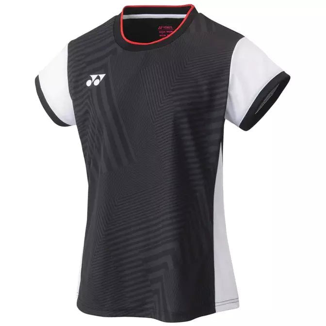 Yonex 20711EX Crew Neck Shirt Womens Shirt - Black